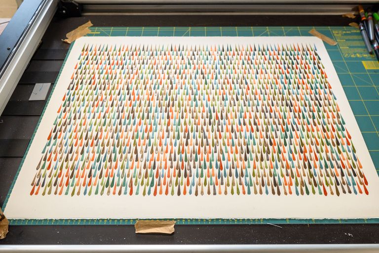 Artwork from project The Drawing Machine